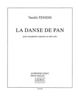 La Danse De Pan Pour Saxophone Soprano Ou Alto 