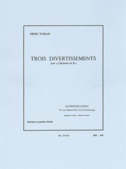 3 Divertissements 