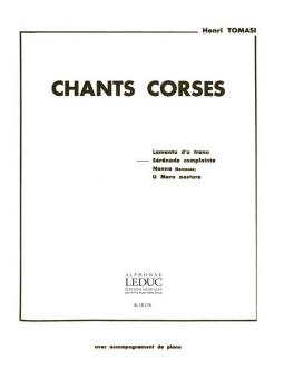 Chant Corse No.2 Serenade Complainte Chant et Piano 