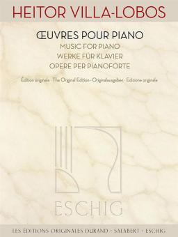 Oeuvres pour piano 