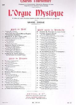 Orgue Mystique No. 17 