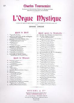 Orgue Mystique No. 27 