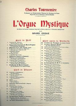 Orgue Mystique No. 33 