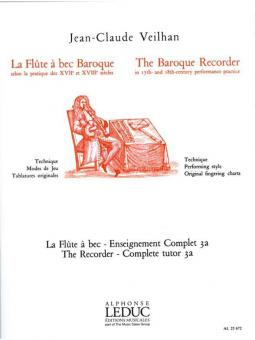 Flute A Bec Vol.3 (La Flute A Bec Baroque) 
