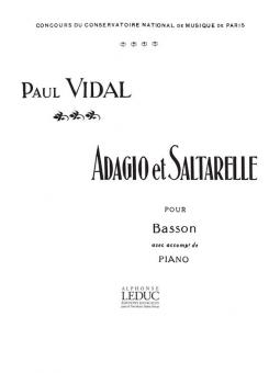 Adagio et Saltarelle 