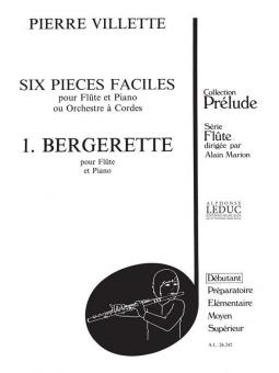 6 Pieces Faciles No. 1 Bergerette 