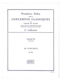 Premiers Solos Concertos - Classiques Nr. 12 
