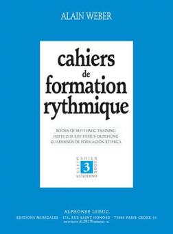 Cahiers De Formation Rythmique Cahier 3 