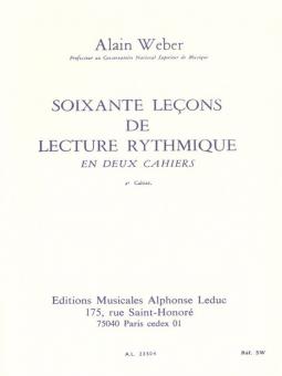 60 Lecons Lecture Rythmique 2 Vol. 2 