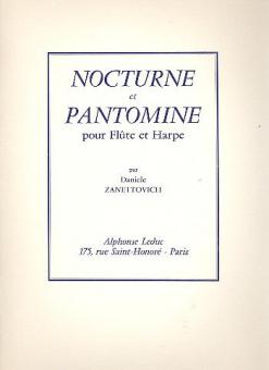 Nocturne et Pantomime 