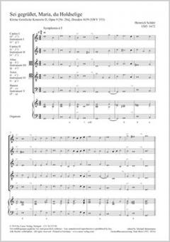 Sei gegrüßet, Maria, du Holdselige 