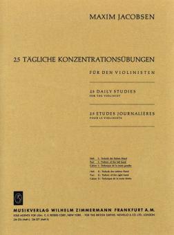 25 tägliche Konzentrationsübungen Heft 1 