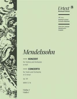 Konzert für Violine und Orchester e-moll MWV O 14 op. 64 