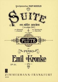 Suite im alten Stil op. 81 