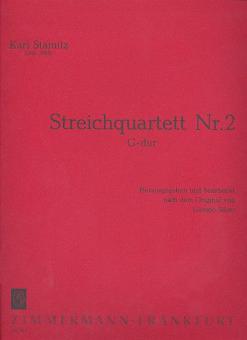Streichquartett Nr. 2 G-Dur 