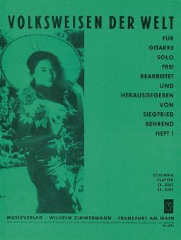 Volksweisen der Welt Heft 1 
