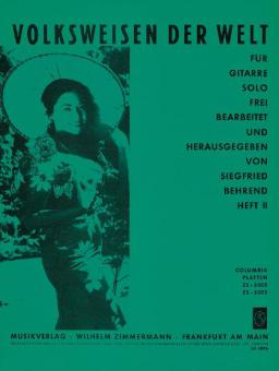 Volksweisen der Welt Heft 2 