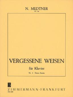 Vergessene Weisen op. 40 