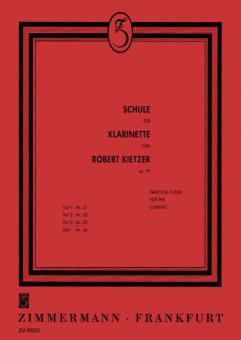 Schule für Klarinette Teil 3 