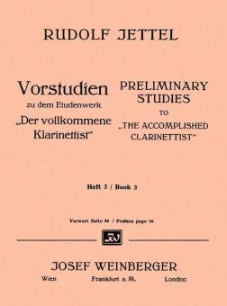 Der vollkommene Klarinettist Vorstudien 3 