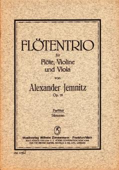 Trio für Flöte, Violine und Viola op.19 