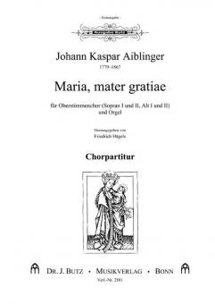 Maria, mater gratiae 