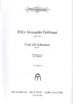 Final alla Schumann op. 83 