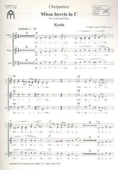 Missa brevis in C 