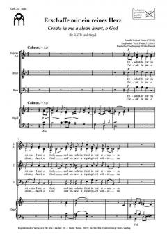 Erschaffe mir ein reines Herz 