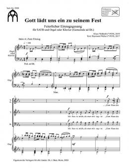 Gott lädt uns ein zu seinem Fest 