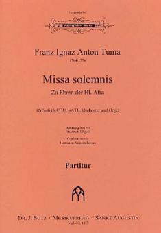 Missa solemnis zu Ehren der Hl. Afra 