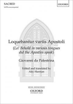 Loquebantur variis Apostoli 
