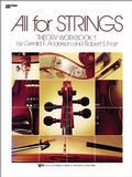 All for Strings Theory Workbook 1 - String Bass 