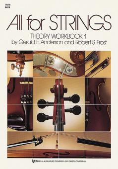 All for Strings Theory Workbook 1 - Violin 