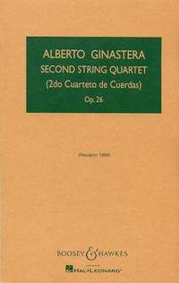 String Quartet No. 2 op. 26 