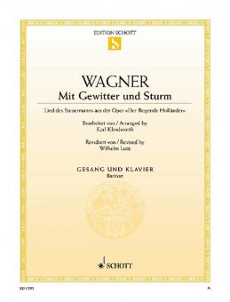 Mit Gewitter und Sturm WWV 63 Standard