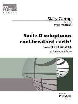 Smile O voluptuous cool-breathed earth 