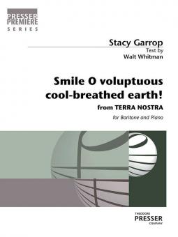 Smile O voluptuous cool-breathed earth 