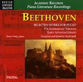 Beethoven: Selected Works for Piano 