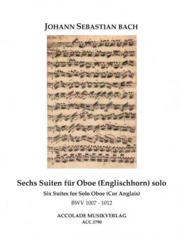 6 Suiten BWV 1007 - 1012 