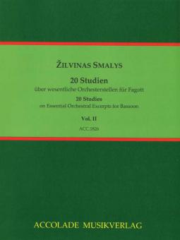 Studien über Orchesterstellen 2: 20 Studien 