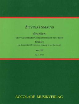 Studien über Orchesterstellen 3: Studien 