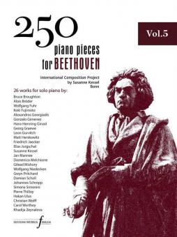 250 Piano Pieces for Beethoven 5 