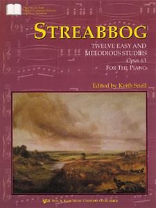 Streabbog: 12 Easy and Melodious Studies 