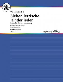 7 lettische Kinderlieder op. 65 Standard