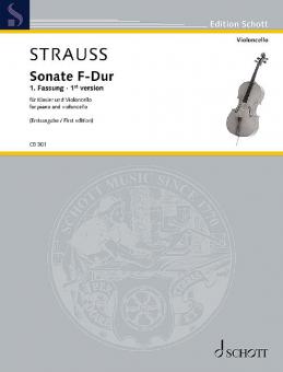 Sonate F-Dur op. 6 - Erstausgabe der 1. Fassung Standard