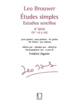 Etudes simples - Serie 4 