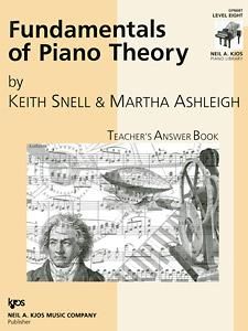 Fundamentals of Piano Theory Level 8 