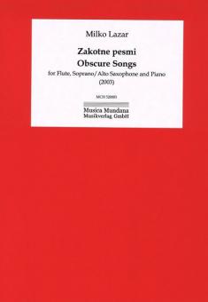 Obscure Songs - Zakotne pesmi 