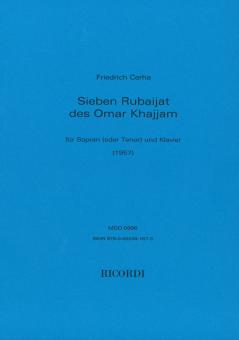 Sieben Rubaijat des Omar Khajjam 